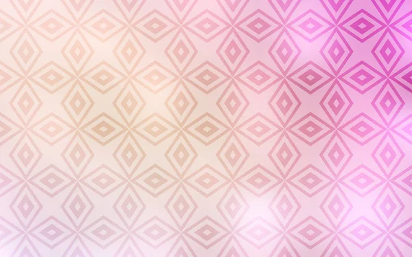 Светло Розовый Желтый Векторный Чехол Полигональном Стиле Декоративный Дизайн Абстрактном — стоковый вектор