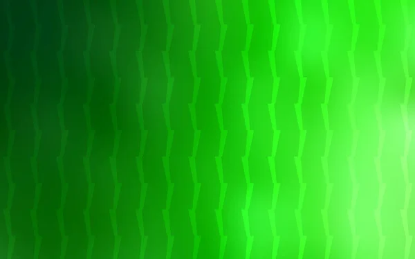 Hellgrüner Vektorhintergrund Mit Geraden Linien Verschwommenes Dekoratives Design Einfachen Stil — Stockvektor