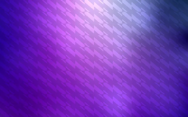 Hellviolett Rosa Vektorhintergrund Mit Geraden Linien Farbig Leuchtende Illustration Mit — Stockvektor