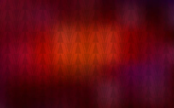 暗い赤ベクトル多角形のスタイルでカバー カラフルな三角形で現代の抽象的なイラスト ランディング ページ用のモダンなテンプレート — ストックベクタ