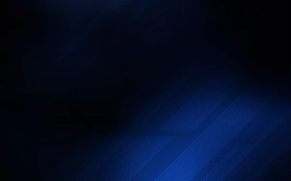Темна Blue Векторна Обкладинка Прямими Смугами Блискуча Абстрактна Ілюстрація Кольоровими — стоковий вектор