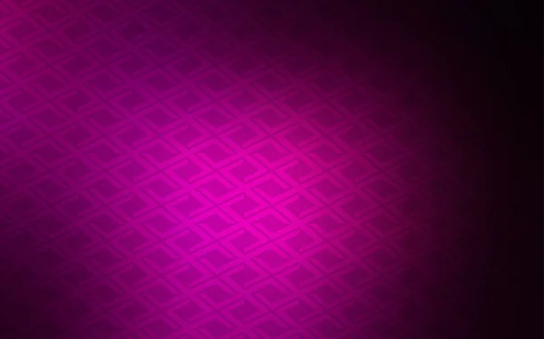 Donker Roze Vector Achtergrond Met Rechthoeken Vierkanten Illustratie Met Set — Stockvector