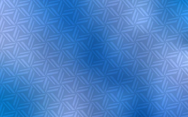 Licht Blauwe Vector Textuur Met Driehoekige Stijl Mooie Illustratie Met — Stockvector