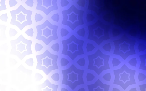 Светло Фиолетовый Векторный Фон Цветными Звездами Современная Геометрическая Абстрактная Иллюстрация — стоковый вектор
