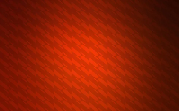 Темно Червона Векторна Обкладинка Стрічками Сучасна Геометрична Абстрактна Ілюстрація Лініями — стоковий вектор