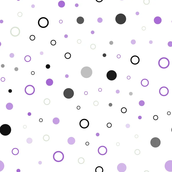 Легкое Многоцветное Векторное Покрытие Пятнами Размытые Пузыри Абстрактном Фоне Красочным — стоковый вектор