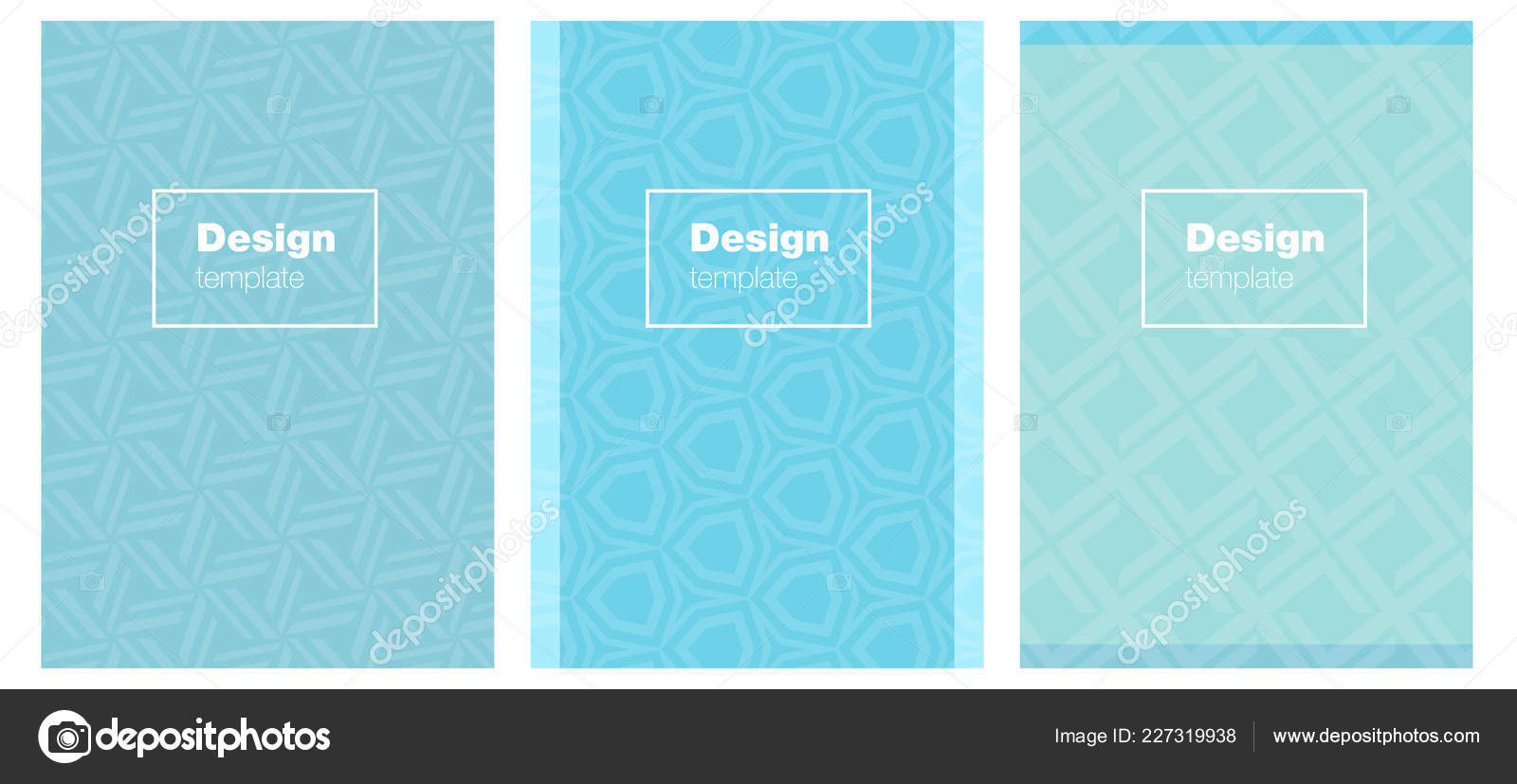 Light Blue Green Vector Layout Leaflets Blurred Decorative Design