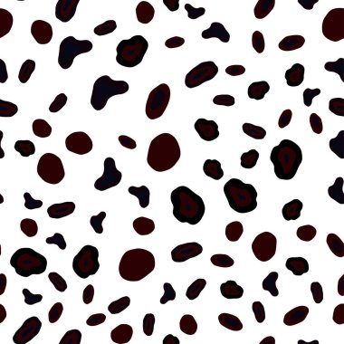 Koyu kırmızı lekeler ile sorunsuz kapak vektör. Soyut illüstrasyon renkli baloncuklar doğa tarzı ile. Desen için modaya uygun Kumaş, duvar kağıtları.