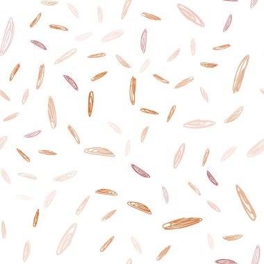 Işık kırmızı, sarı vektör küreler ile seamless modeli. Renkli gradyan ile arka plan üzerinde bulanık kabarcıklar. Güzel tasarım, iş reklam için.