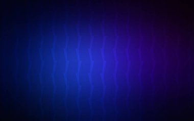 Düz çizgileri olan koyu mavi vektör arkaplan. Bulanık arkaplanda gradyanı olan çizgiler. Reklamınız, posteriniz, afişiniz için en iyi tasarım.