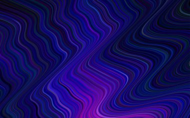 Koyu pembe, mavi arka plan lamba şekilleri ile vektör. Bir belirsiz sirkumfleks soyut örnek gradyan ile. İş için tamamen yeni bir memphis tasarımı.