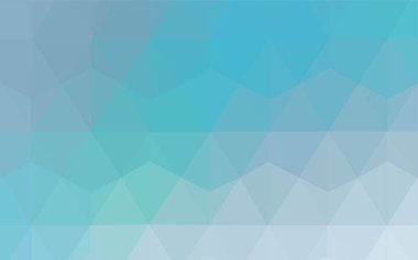 Koyu yeşil vektör soyut mozaik arka plan. Gradyan ile zarif parlak poligonal illüstrasyon. Desen için bir marka kitabın zemin.