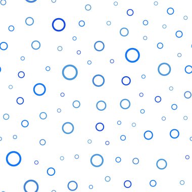 Kabarcıkları ile mavi vektör sorunsuz arka plan ışık. Renkli gradyan ile arka plan üzerinde bulanık kabarcıklar. Güzel tasarım, iş reklam için.