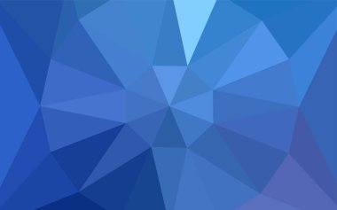 Hafif mavi vektör poligonal arka plan bir elmas. Resimde üçgenler ile soyut tarzda. Senin arka plan için dokulu deseni.