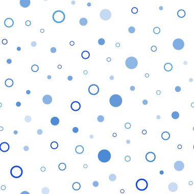 Kabarcıkları ile mavi vektör sorunsuz arka plan ışık. Renkli gradyan ile arka plan üzerinde bulanık kabarcıklar. Kartvizit, Web siteleri için şablon.