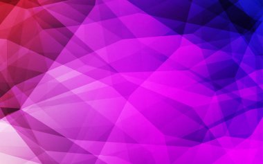 Işık mor, pembe vektör soyut mozaik arka plan. Üçgenler ile modern soyut resim. Desen için bir marka kitabın zemin.