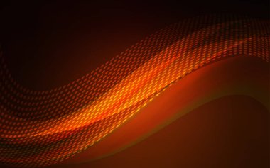 Daireler, satırları ile koyu kırmızı vektör düzeni. Soyut illüstrasyon renkli diskler ve üçgenler ile. Desen güzel web siteleri için.