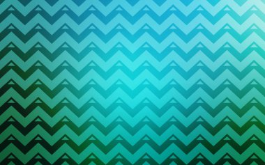 Açık mavi, yeşil vektör arka plan ile üçgenler, hatları. Glitter soyut resim üçgen şekiller ile. Desen Web siteleri için.