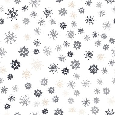 Koyu mavi, kırmızı parlak kar taneleri ile sorunsuz düzen vektör. Modern geometrik soyut Illustration kristalleri ile buz. Tekstil, kumaş, duvar kağıtları için tasarım.