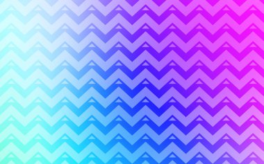 Pembe ışık, vektör düzen hatları, üçgenler ile mavi. İllüstrasyon renkli üçgenler, satır kümesi ile. En iyi tasarım için poster, afiş.