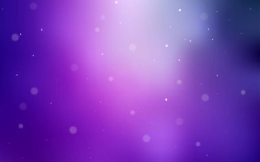 Mor ışık, vektör küreler desenle pembe. Bulanık daireler doğa tarzı ile güzel renkli resimde. Marka kitap tamamen yeni şablon.