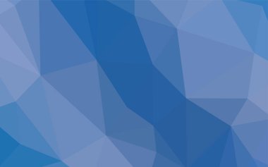 Koyu yeşil vektör üçgen mozaik şablonu. Üçgenler ile modern soyut resim. İşiniz için yeni tasarım.