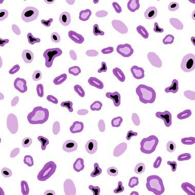 Hafif mor vektör noktalar ile sorunsuz kapak. Bulanık damla Glitter soyut Illustration yağmur. Desen tasarım pencere panjur, perdeler.