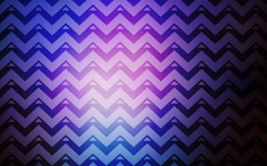 Koyu pembe, mavi üçgen tarzı ile doku vektör. İllüstrasyon renkli üçgenler, satır kümesi ile. Açılış sayfası için Modern şablonu.