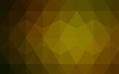 Koyu mavi vektör zemin Çokgen. Üçgenler ile renkli resimde parlayan. Cep telefonu arka plan için şablon.