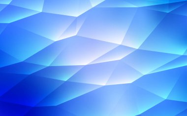 Hafif mavi vektör zemin çizgili, üçgenler. Modern Soyut illüstrasyon renkli üçgenler ile. Akıllı tasarım, iş reklam için.