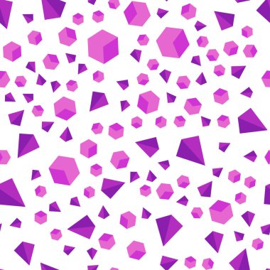 Dikdörtgenler, üçgenler ile hafif pembe vektör kesintisiz, izometrik düzeni. Üçgen, küpleri ile soyut degrade illüstrasyon. Kartvizit, Web siteleri için şablon.