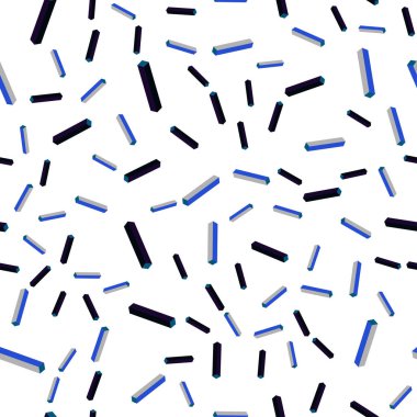 Koyu pembe, mavi keskin çizgilerle kesintisiz, izometrik desen vektör. Renkli çizgilerle illüstrasyon soyut şablonunda parlayan. Tasarım için duvar kağıdı, kumaş üreticileri.