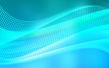 Hafif mavi vektör küreler, üçgenler desenle. Küreler ve çizgiler ile modern soyut renkli resimde. Desen tasarım pencere panjur, perdeler.