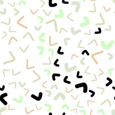 Açık yeşil, sarı vektör sorunsuz balonu şekiller şablonuyla. Renkli resimde gradyan ile soyut mermer tarzında. İş tasarımınız için desen.