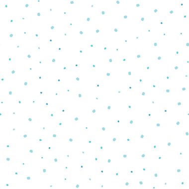 Koyu mavi daireler ile sorunsuz şablon vektör. Modern Soyut illüstrasyon renkli su ile bırakır. Desen tasarım pencere panjur, perdeler.