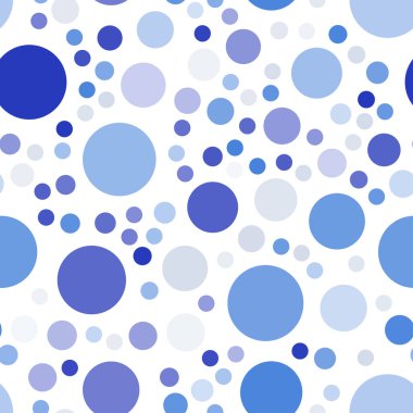 Pembe, mavi vektör sorunsuz arka plan ile bubbles ışık. İllüstrasyon renkli soyut daireler parlayan ayarlanmış. Desen-ebilmek var olmak kullanılmış için reklam, broşür.