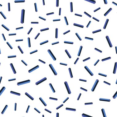 Düz çizgili ışık mavi vektör sorunsuz, izometrik düzen. Renkli çizgilerle illüstrasyon soyut şablonunda parlayan. Desen için modaya uygun Kumaş, duvar kağıtları.