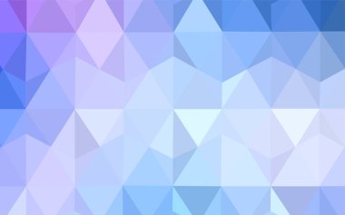 Hafif pembe, sarı vektör üçgen mozaik kapak. Gradyan ile Origami tarzında yaratıcı geometrik şekil. Desen için bir marka kitabın zemin.