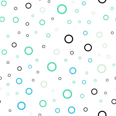 Açık mavi, vektör sorunsuz zemin noktalar ile yeşil. Bulanık damla Glitter soyut Illustration yağmur. Marka kitap tamamen yeni şablon.