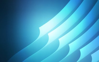 Stright çizgili ışık mavi vektör kapak. Parlayan illüstrasyon keskin çizgili renkli. Desen, işletme web siteleri için.