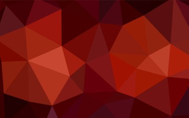 Koyu kırmızı parlayan üçgen düzen vektör. Glitter soyut resim zarif bir üçgen ile. Web siteniz için köşeli tasarım.
