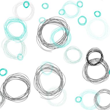 Koyu yeşil noktalar ile sorunsuz zemin vektör. Bulanık damla Glitter soyut Illustration yağmur. Tekstil, kumaş, duvar kağıtları için tasarım.