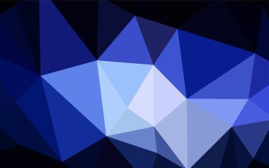 Işık yeşil vektör soyut poligonal model. Üçgenler ile renkli resimde parlayan. Tasarımınız için üçgen desen.