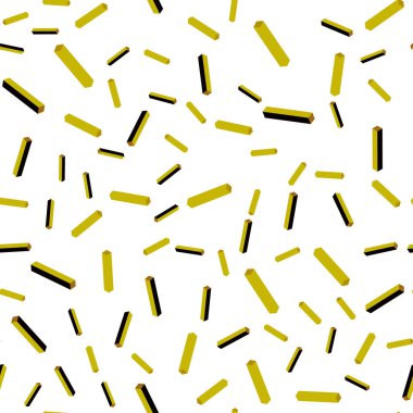 Koyu kırmızı, sarı vektör kesintisiz, izometrik şablonu tekrar tekrar sopa ile. Modern geometrik soyut illüstrasyon hatları ile. Kartvizit, Web siteleri için şablon.