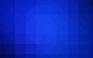 Işık yeşil vektör üçgen mozaik şablonu. Üçgenler ile modern soyut resim. İşiniz için yeni tasarım.