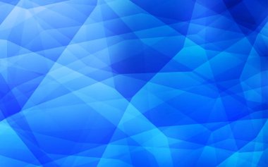 Hafif mavi vektör degrade üçgenler desen. Poligonal illüstrasyon parlayan, hangi üçgen oluşur. Web siteniz için köşeli tasarım.