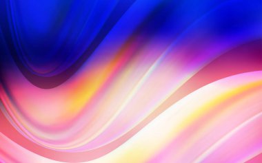 Açık mavi, kırmızı vektör şablon lav şekillerle. Bir belirsiz sirkumfleks soyut örnek gradyan ile. Arka plan için dokulu dalga deseni.