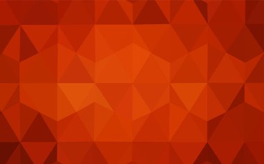 Koyu kırmızı parlayan üçgen kapak vektör. Üçgenler ile modern soyut resim. Desen için bir marka kitabın zemin.