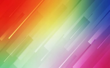 Keskin çizgilerle ışık çok renkli vektör desen. Dekoratif illüstrasyon hatları ile soyut şablonunda parlayan. En iyi tasarım, reklam, poster, afiş için.