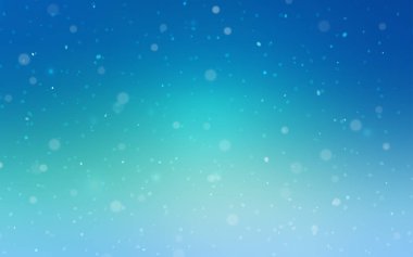 Açık mavi, parlak kar taneleri düzeniyle vektör yeşil. Bulanık dekoratif tasarım kar ile xmas tarzında. Desen-ebilmek var olmak kullanılmış için yeni yıl reklam, kitapçıklar.